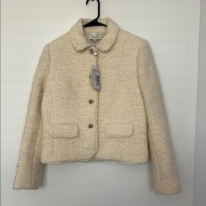 Paul and Joe wool mohair blend blazer jacket